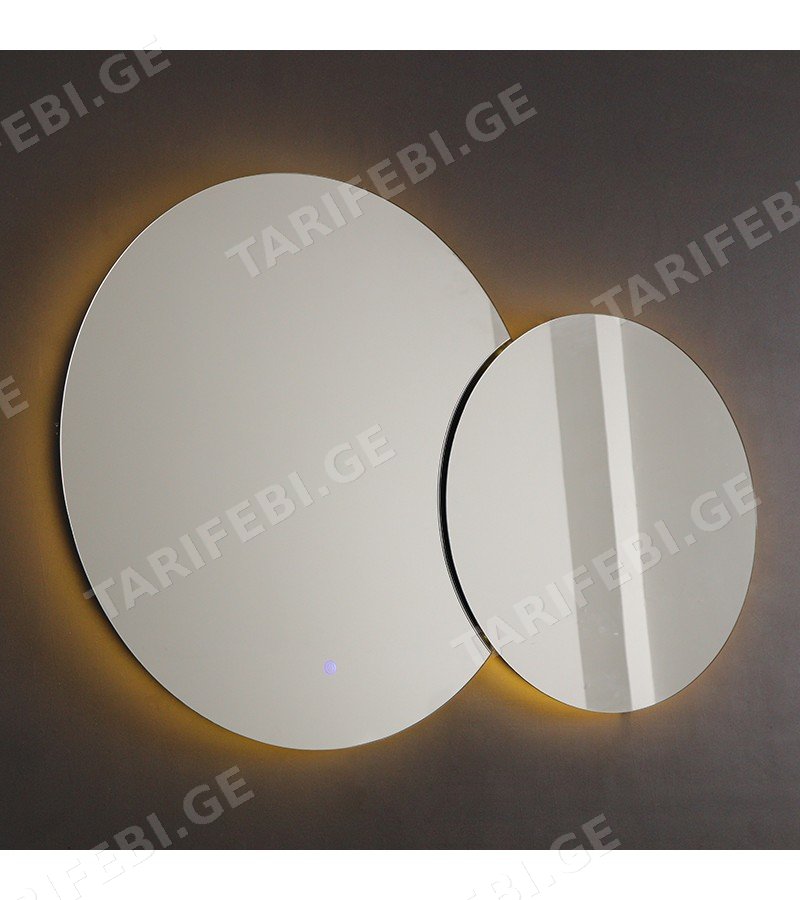 სარკე LED განათებით D=80 & D=50 Touch Switch #N003 5000K