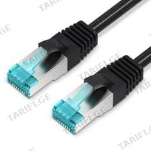 VENTION VAP-B05-B100 CAT5e FTP Patch Cord Cable 1M Black ქსელის კაბელი