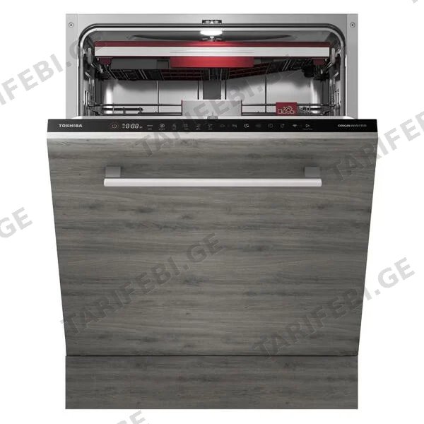 ჩასაშენებელი ჭურჭლის სარეცხი მანქანა Toshiba DW-14B4(B)-CIS