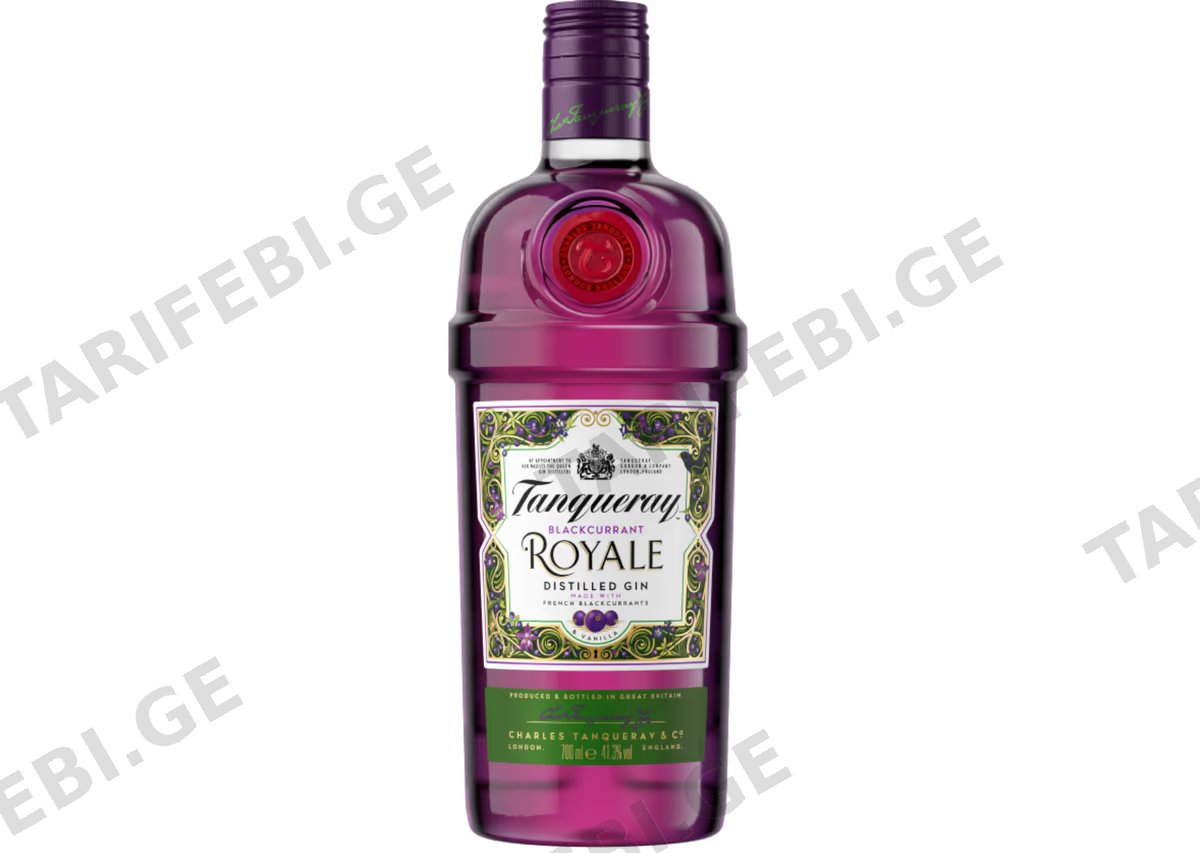 ჯინი Tanqueray Blackcurrant Royale - 0.7L