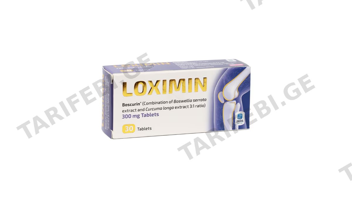 ლოქსიმინი ტაბ.300მგ.N30 *