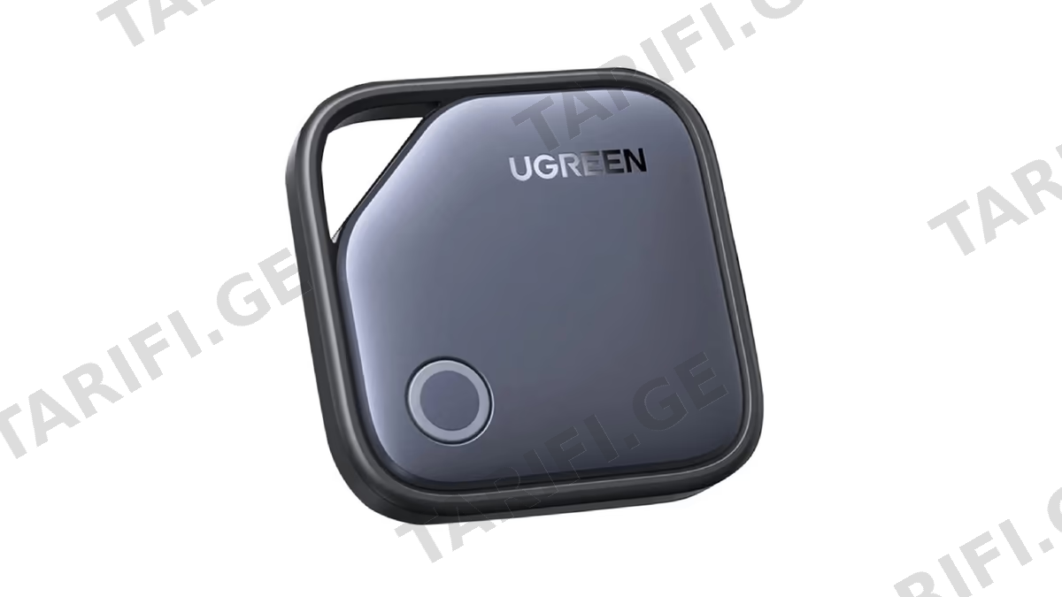 Smart Tag UGREEN CM916 (75646) FineTrack Duo, Apple+Google, Smart Tag Finder, Grey