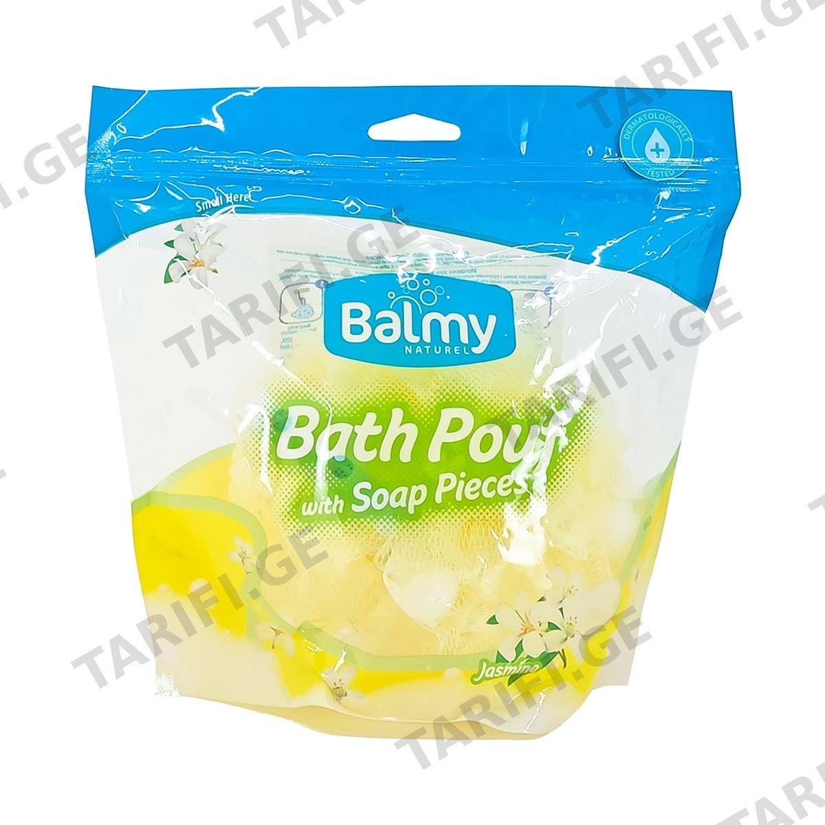 Balmy - ბალმი აბაზანის ღრუბელი და საპონი Jasmine 5480
