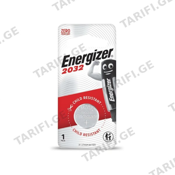 ლითიუმის ელემენტი 2032 Energizer 3040