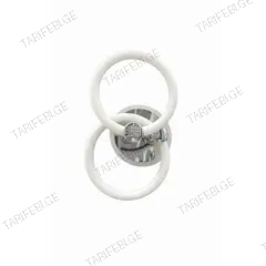 ჭაღი Bella Mita 2149-2C 28W+10W ნაცრისფერი