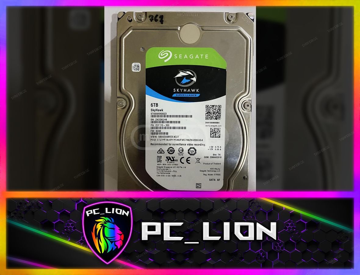 ✅⚠️SEAGATE SKYHAWK 6TB HDD რაოდენობაში⚠️✅