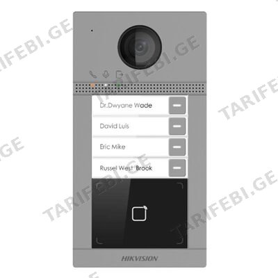ინტერკომი DS-KV8413-WME1(C)/Flush