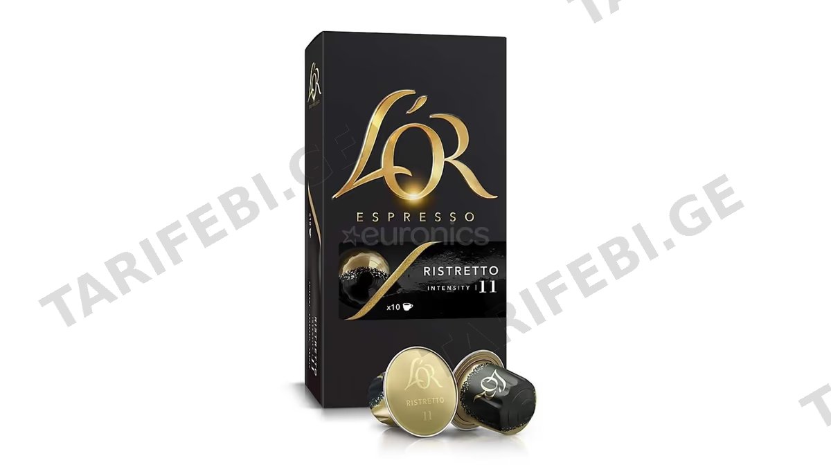 ყავის კაფსულა / LOR RISTRETTO / 52 გრ
