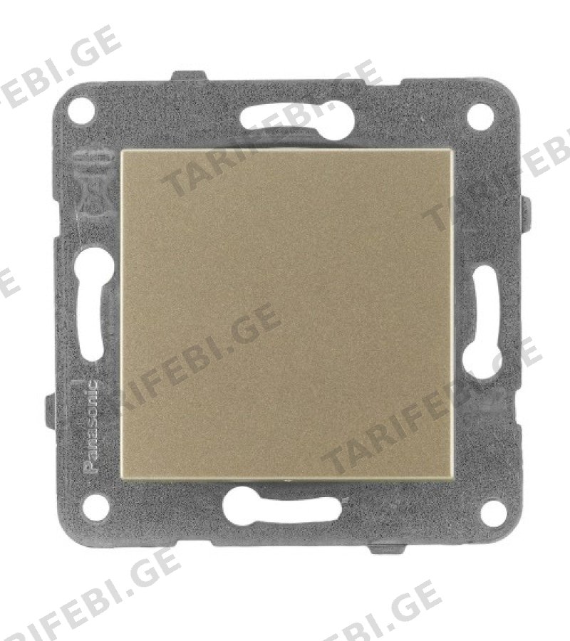 გადამრთველის მექანიზმი KARRE PLUS 1-ნი BRONZ WKTT00012BR-EU1 Panasonic