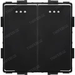 ჩამრთველი ჩარჩოს გარეშე Socket Style 2 შავი