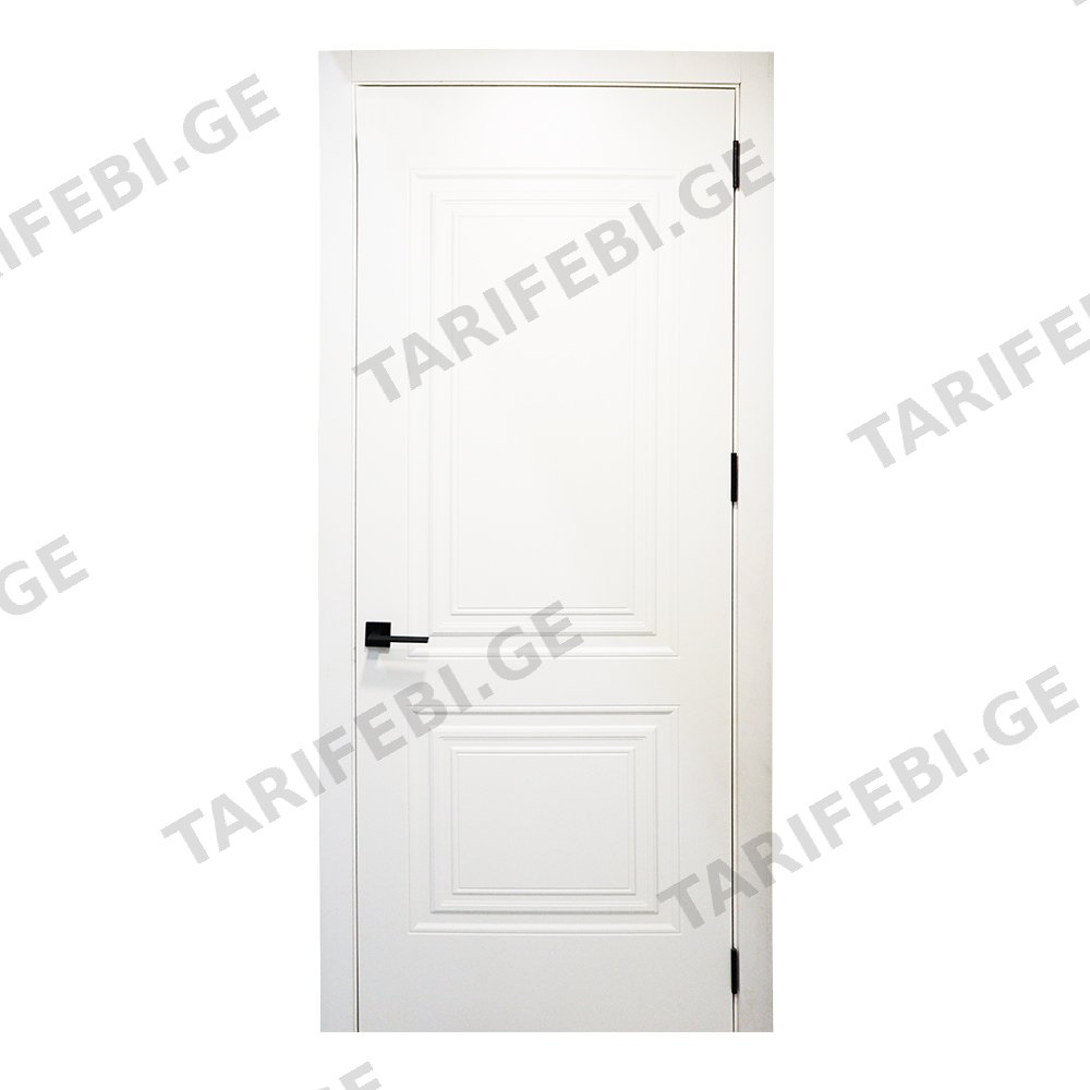 შეღებილი მდფ კარი model 1 (Vanila, 800x2150, LR) კომპლექტი