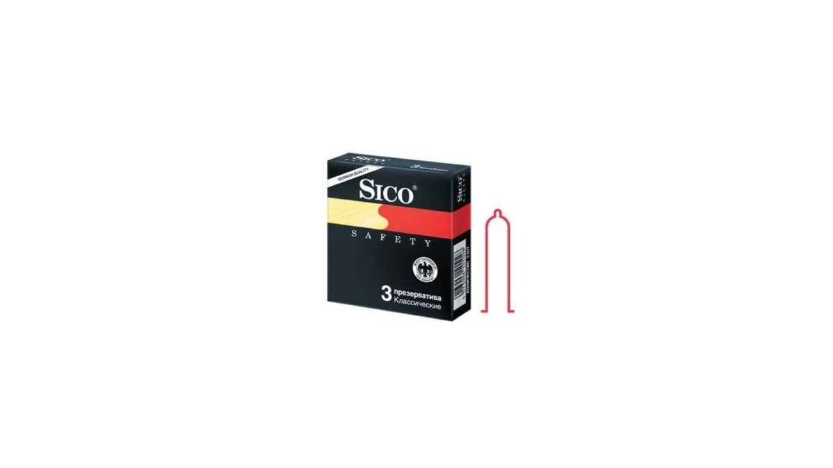 პრეზერვატივი "Sico" Safety N3 *
