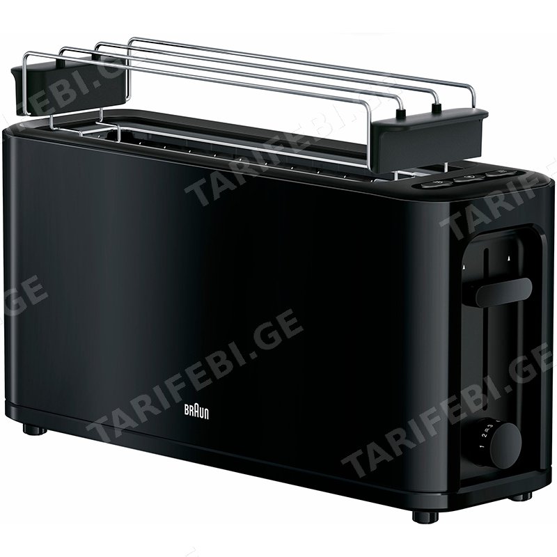 ტოსტერი BRAUN HT 3110 BK (1000 W) BLACK