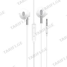 HOCO M57 Sky sound universal earphones with mic White