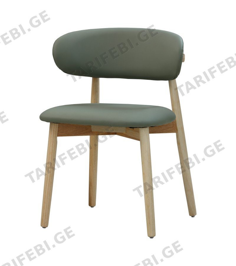 სკამი #FSSJY-2305-F911-7 ფერი: DARK GREEN