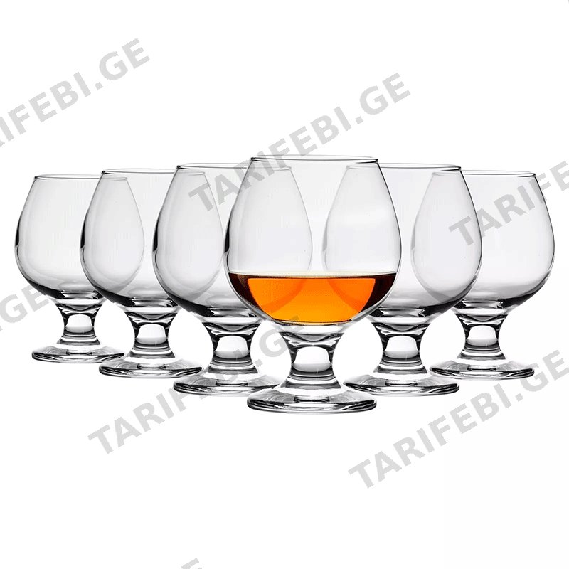 კონიაკის ჭიქა LAV (390ML, 6PCS)