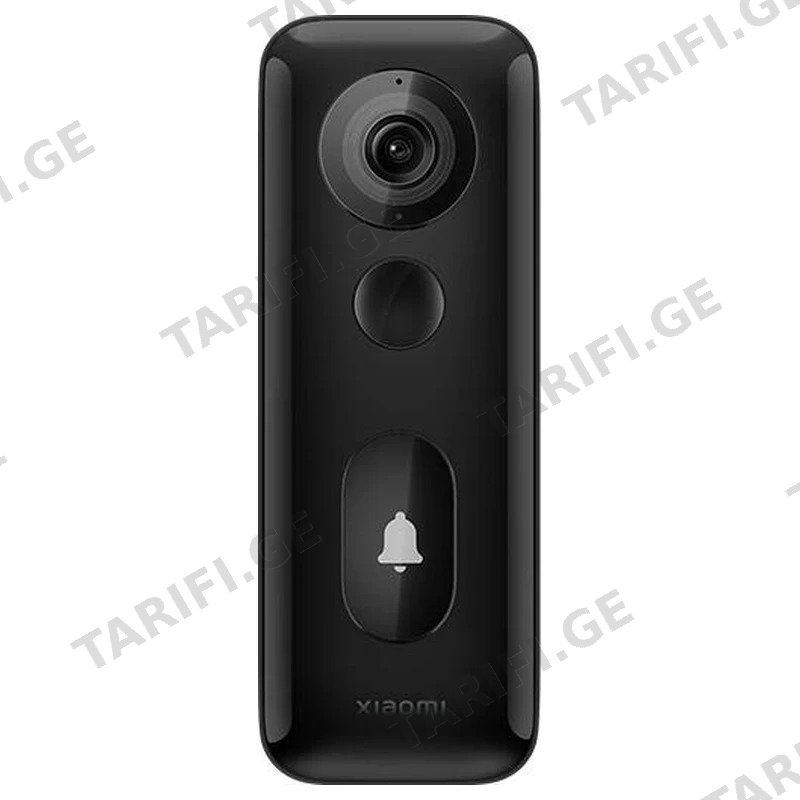 ჭკვიანი კარის ზარი XIAOMI SMART DOORBELL 3S 2K რეზოლუციით შავი Black