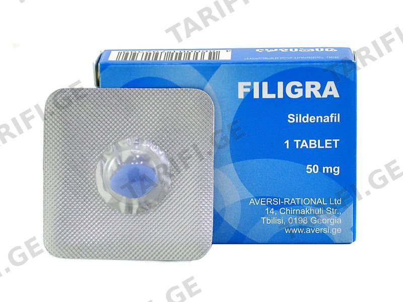 ფილიგრა ტაბ. 50მგ N1 Filigra tab 50mg #1