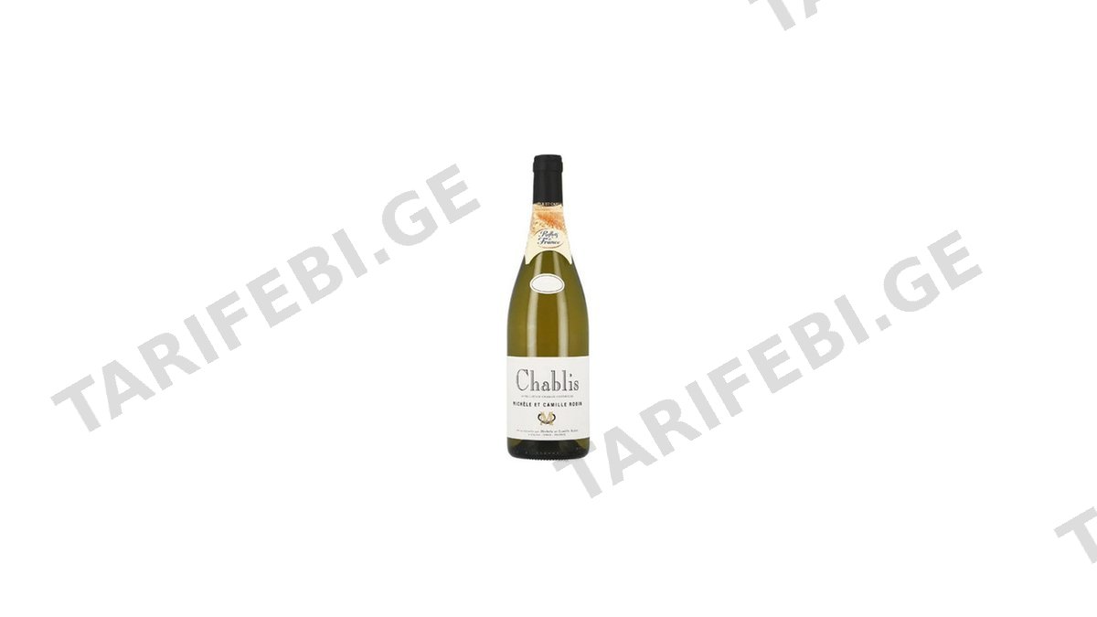 CRF CHABLIS თეთრი მშრალი ღვინო 12.5% 0.75ლ