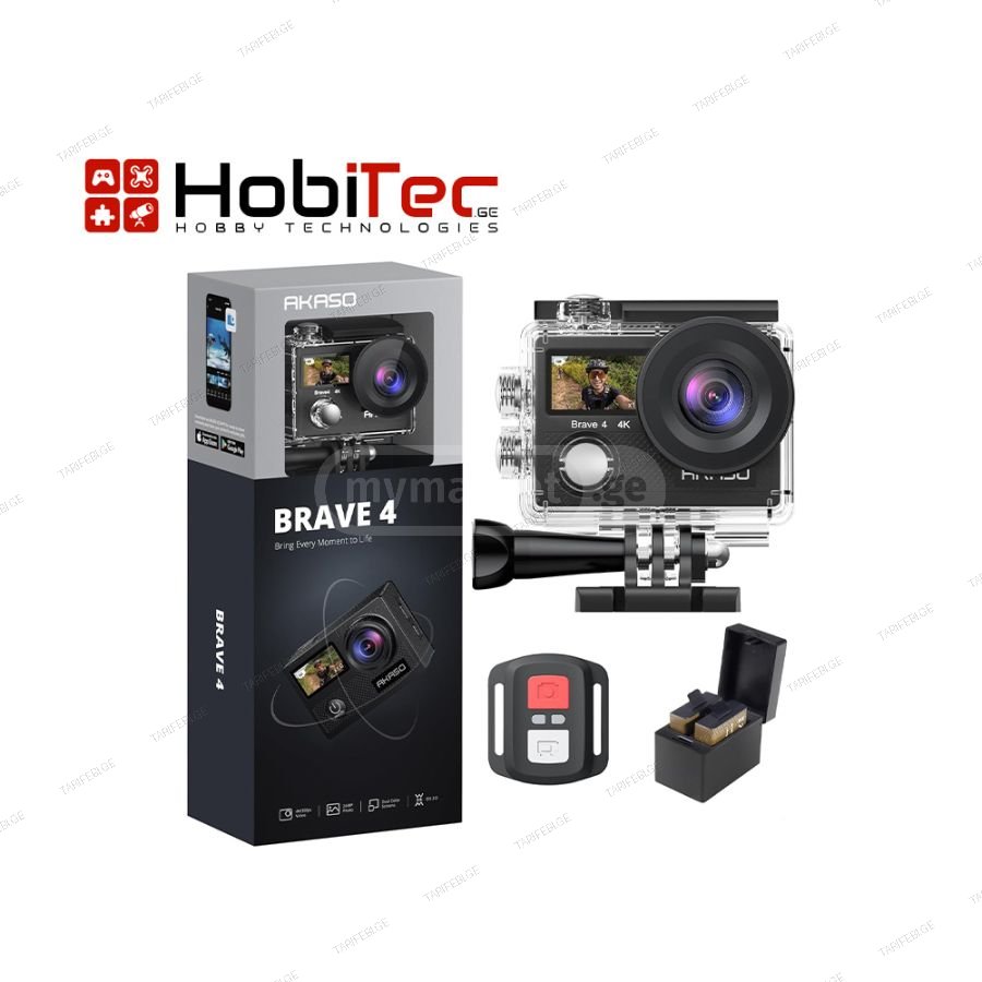 AKASO Brave 4 Action Camera 4K 30fps