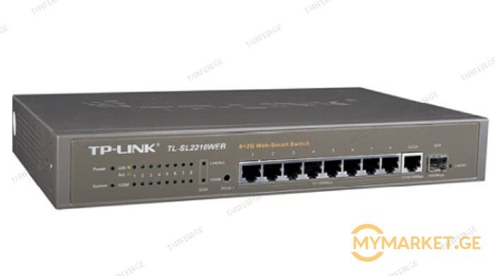 TP-LINK ( TL-SL2210WEB ) 8+2G