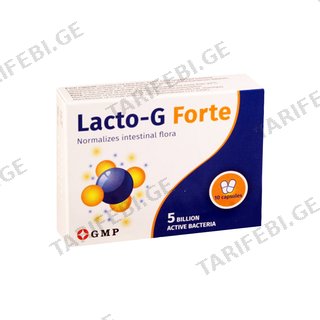 Lacto-G forte - ლაქტო-G ფორტე 10 კაფსულა