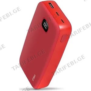 Ttec ChargeUp LCD 20000mah Power bank Red 2BB211GK