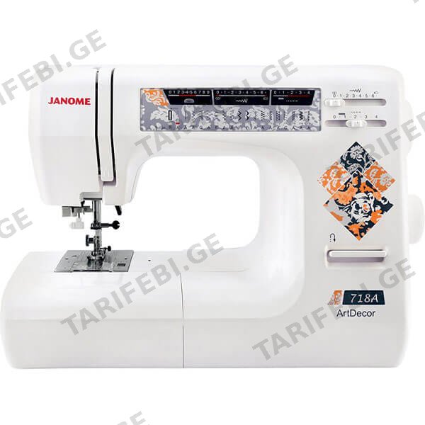 საკერავი მანქანა JANOME ARTDECOR 718A