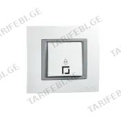 ჩამრთველი რევერსი ერთიანი MONTE white - 105-010101-109