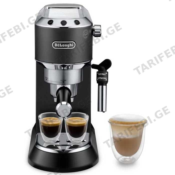 ესპრესოს ყავის აპარატი DELONGHI EC685.BK (1300 W, 1.1 L)