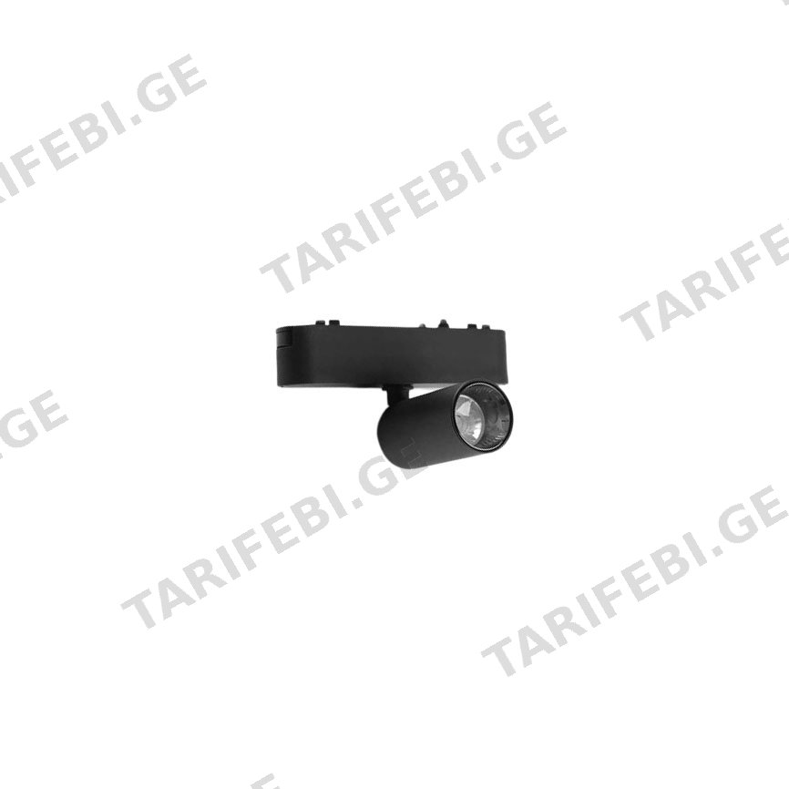 არხის სანათი New Light UT25-SL 5W 3000K შავი