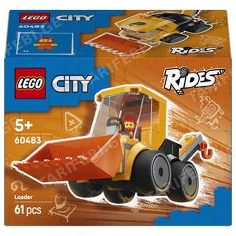 ასაწყობი კონსტრუქტორი LEGO CITY 60483 CONSTRUCTION LOADER
