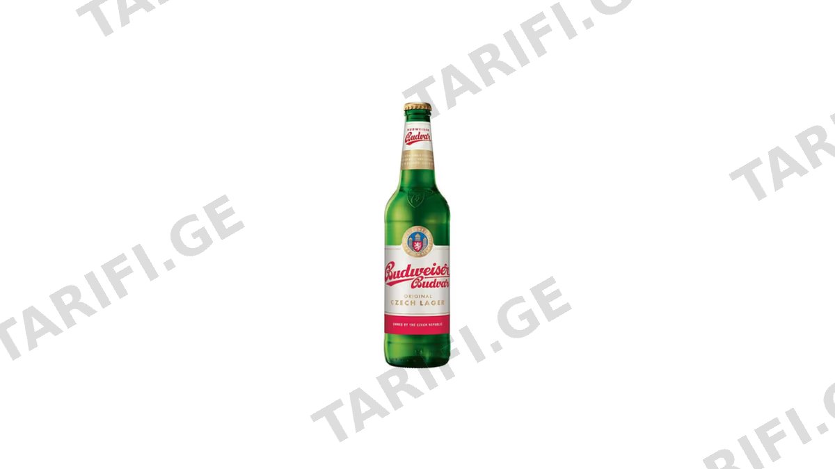ლუდი ბუდვაიზერი 0.5ლ