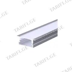 ლედ ლენტის პროფილი V-TAC 2000 20 10 ვერცხლის ფერი 23175