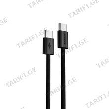 Cable Proove Energy Stream Type-C to Type-C 60W (1m) black