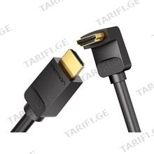 VENTION AAQBF HDMI Right Angle Cable 270 Degree 1M Black