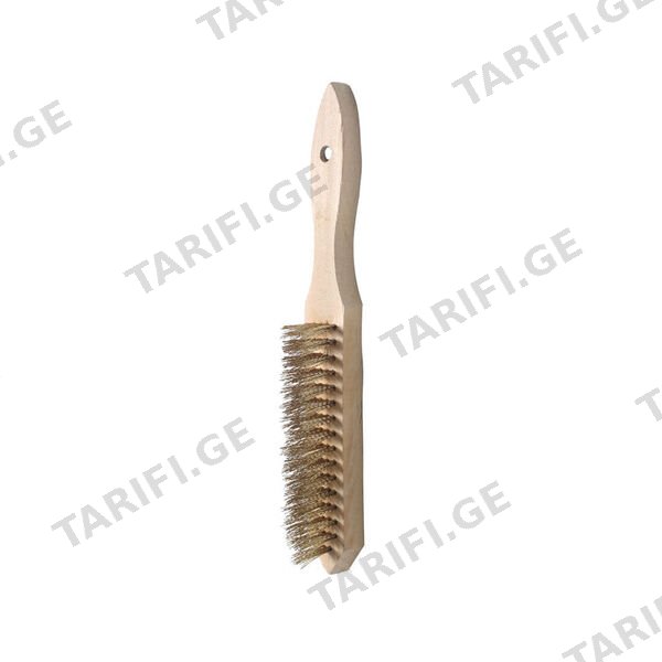 ლითონის ჯაგრისი 4 რიგით HARDY 1001-220004