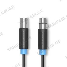 VENTION BBFBL XLR Audio Extension Cable 10M Black