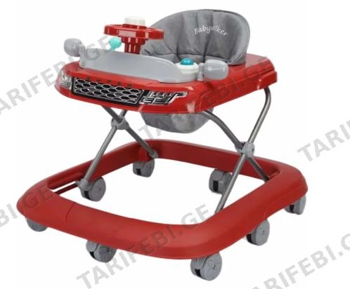 ჭოჭინა BABYWALKER 006-RED