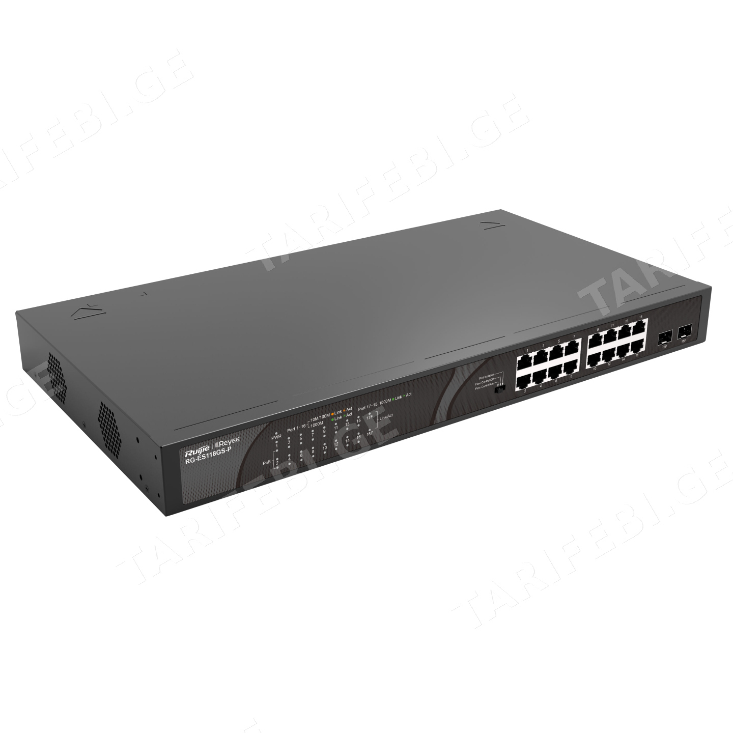 სვიჩი, POE RG-ES118GS-P POE Budget 120W