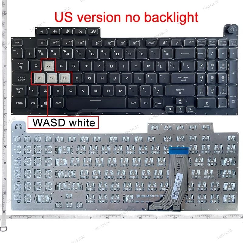 Asus rog strix g731G keyboard original განათება გადადის