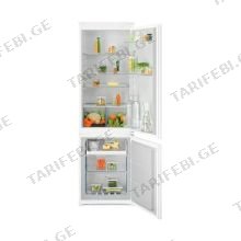 Electrolux LNA7NE18S ჩასაშენებელი ორკამერიანი მაცივარი