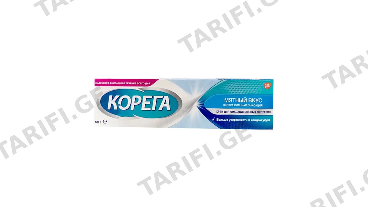კორეგა კრემი 3924/2736 Extra Strong 40მლ *