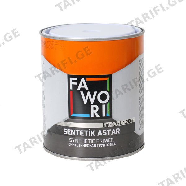 0,75ლტ სინთეთიკური გრუნტი FWR SEN.ASTAR 0.75LT