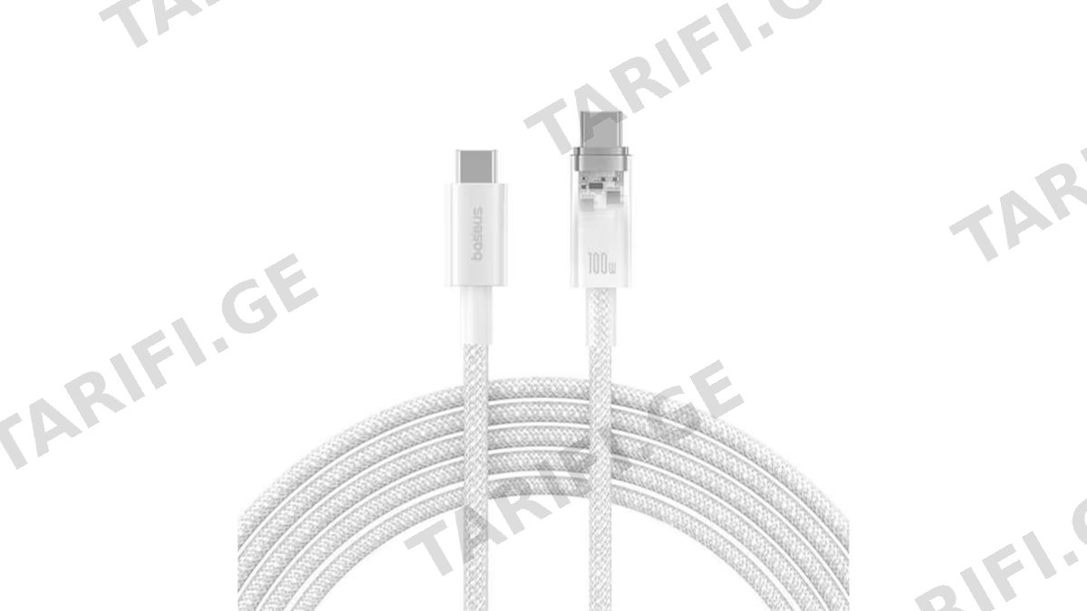 Baseus Explorer Series Fast Charging Cable with Smart Temp Control 100W 2m P10319703221-01