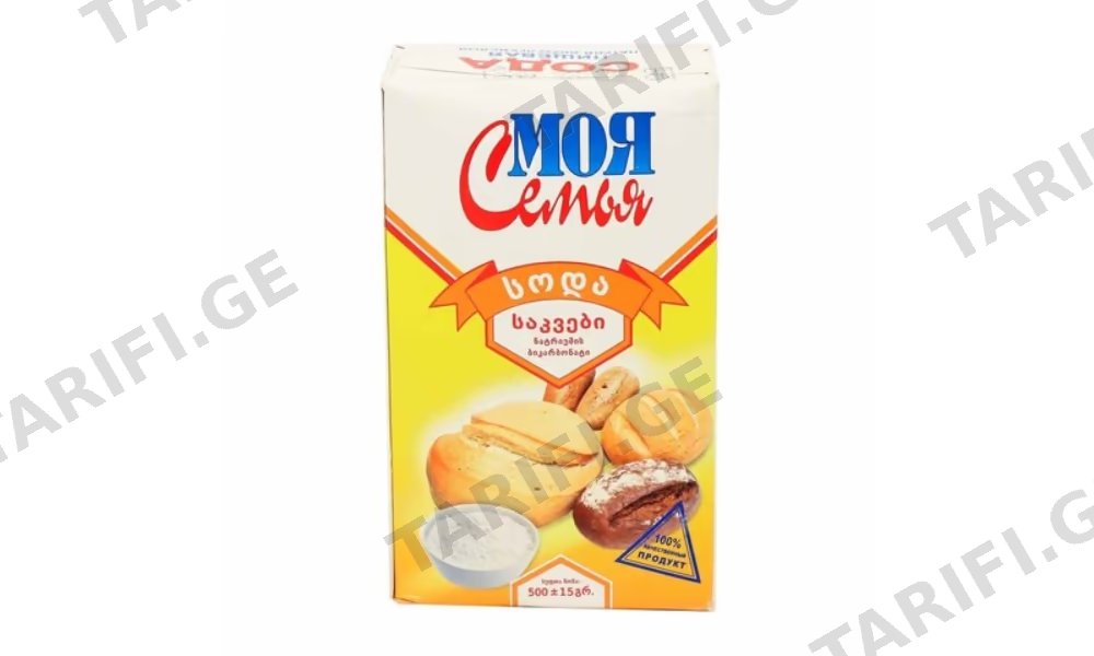 ჩემი ოჯახი საცხობი სოდა 500