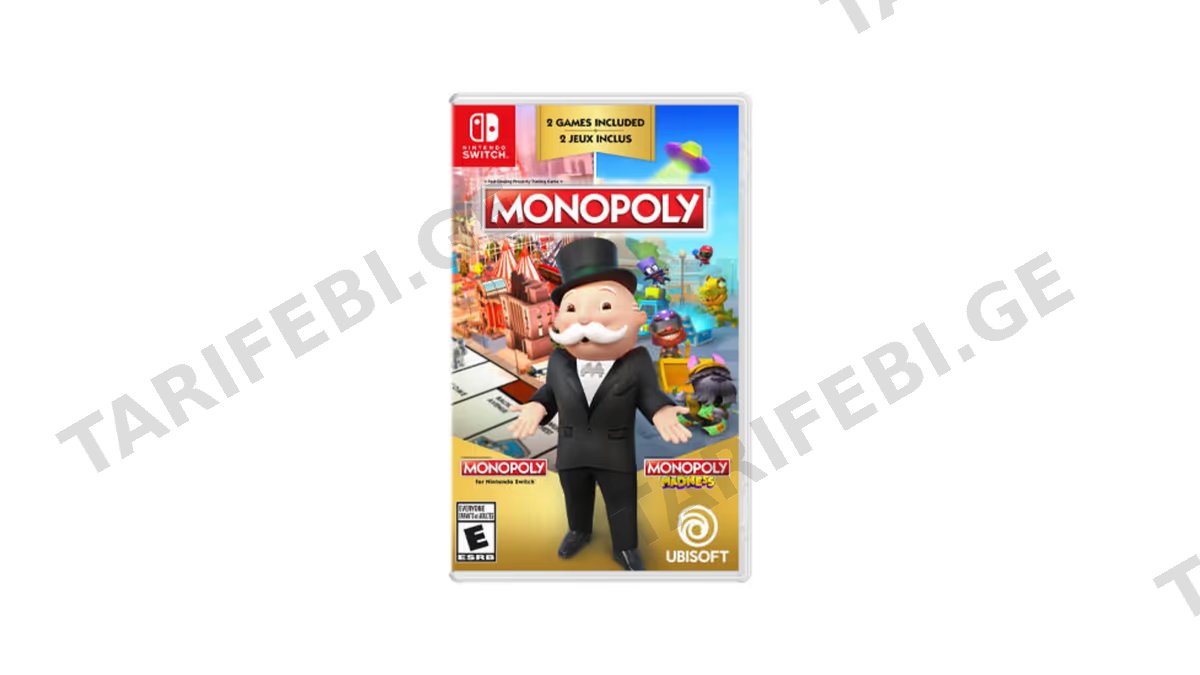 Nintendo Switch Game Monopoly