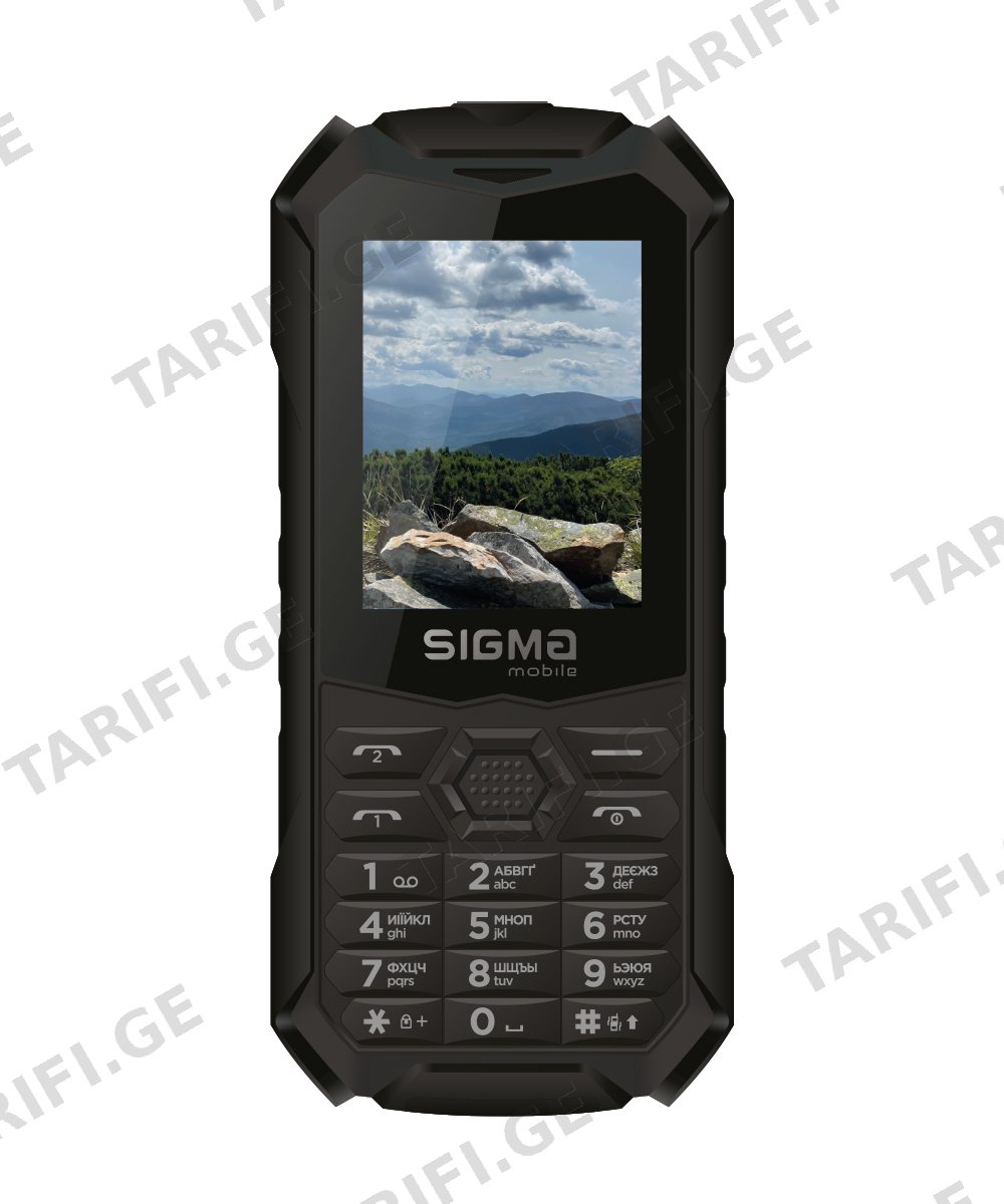 SIGMA MOBILE X-TREME PV68 Black
