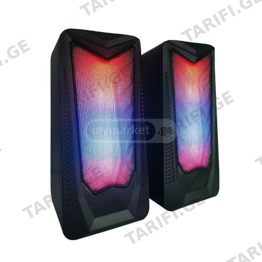 Microkingdom G53 Glowing Gaming RGB Speaker RGB Light