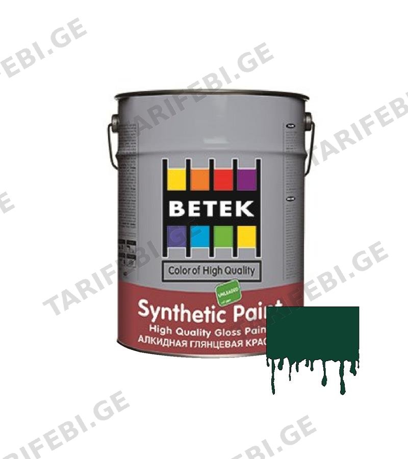 საღებავი Betek Synth. Paint 0.75ლტ #19 D.Green